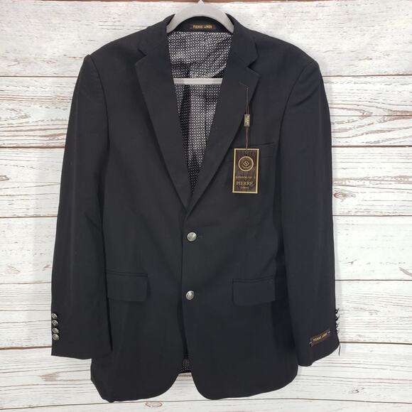 Pierre Loren New Men's Superior 150'S Classic Fit Sportscoat Blazer Size 36R - Picture 1 of 13